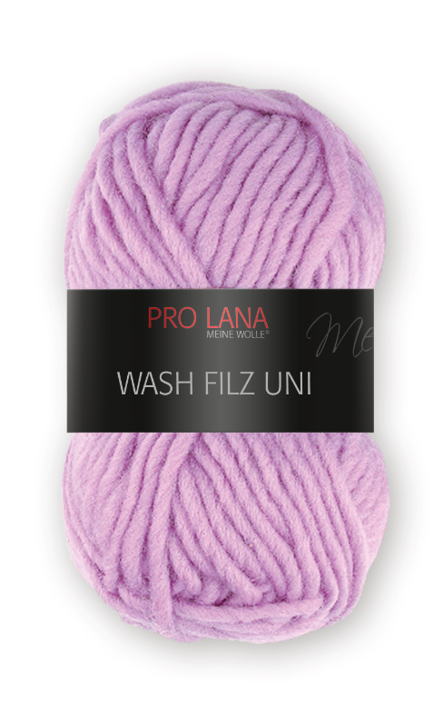 Wash-Filz von Pro Lana 0143 - malve