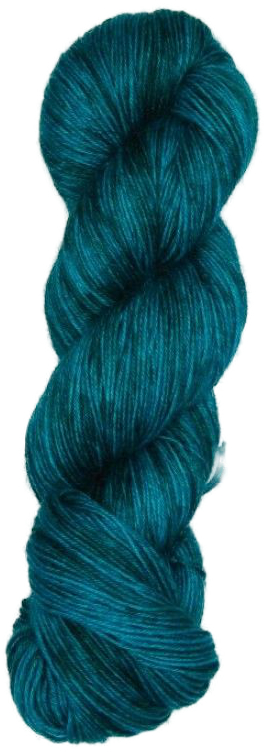 Terra Semisolid von Symfonie Hand-Dyed-Yarns 2014 - Peacock Green