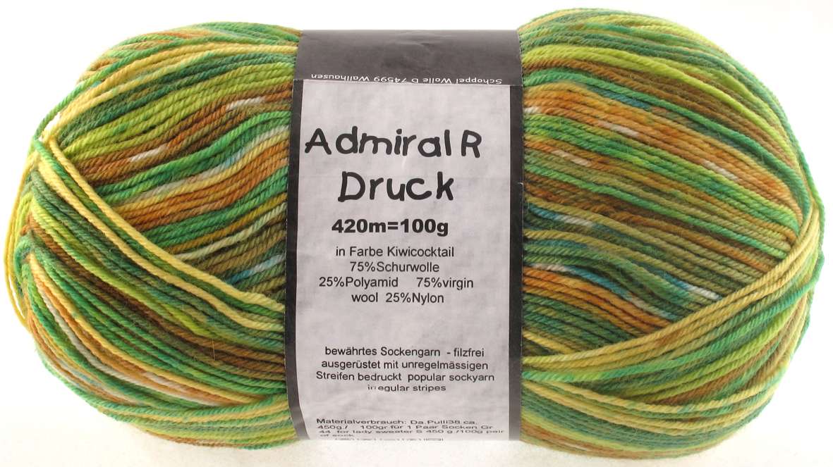 Admiral Print Color von Schoppel 1860 - Kiwi-Cocktail