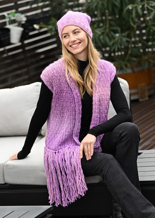 Weste und Mütze | Anleitungsheft + Wolle Fano Linie 359  | Stricken | ONline