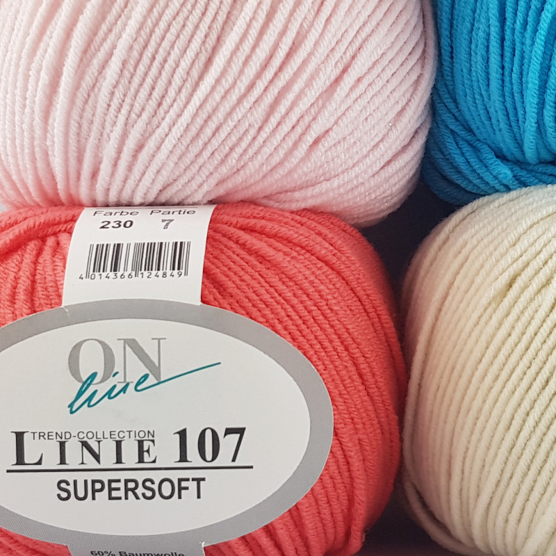 Supersoft Linie 107 von ONline 0018 - rot