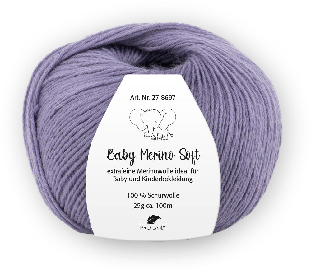 Baby Merino soft von Pro Lana 0044 - pflaume