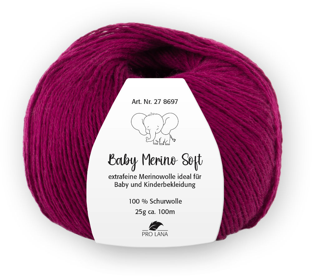 Baby Merino soft von Pro Lana 0038 - bordeaux